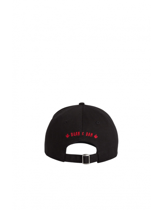 Sapca DSQUARED2, Horror Design, Red Logo, Black - BCM081705C000012124UNI Sapca DSQUARED2, Horror Design, Red Logo, Black - BCM081705C000012124UNI