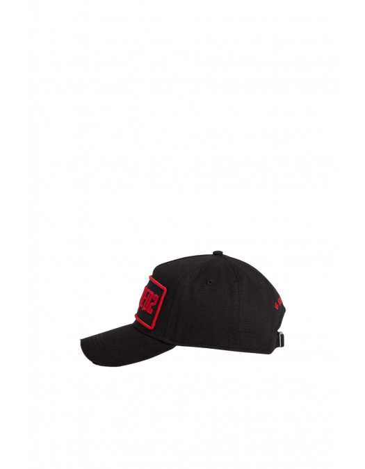 Sapca DSQUARED2, Horror Design, Red Logo, Black - BCM081705C000012124UNI Sapca DSQUARED2, Horror Design, Red Logo, Black - BCM081705C000012124UNI