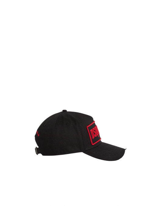 Sapca DSQUARED2, Horror Design, Red Logo, Black - BCM081705C000012124UNI Sapca DSQUARED2, Horror Design, Red Logo, Black - BCM081705C000012124UNI