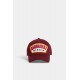 Sapca DSQUARED2, Baseball Cap, Logo Insert, Bordeaux - BCM081905C000014066