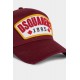 Sapca DSQUARED2, Baseball Cap, Logo Insert, Bordeaux - BCM081905C000014066