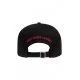 Sapca DSQUARED2, Icon Stamp Baseball, Red Details, Black - BCM082905C000012124