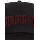 Sapca DSQUARED2, Embroidered Red Logo, Black - BCM083205C000012124