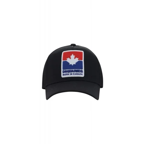 Sapca DSQUARED2, Logo, Born in Canada, Black