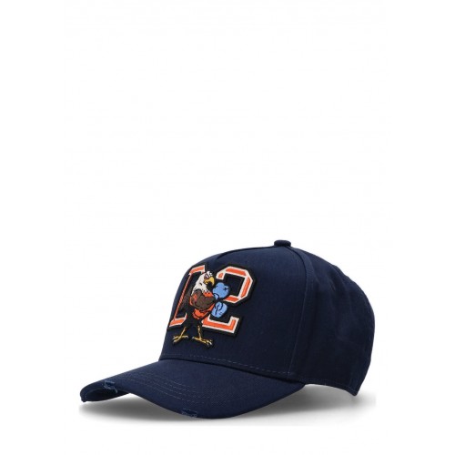 Sapca DSQUARED2, Baseball Cap, Eagle Print, Navy Blue Sapca DSQUARED2, Baseball Cap, Eagle Print, Navy Blue
