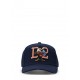 Sapca DSQUARED2, Baseball Cap, Eagle Print, Navy Blue - BCM085505C000013073