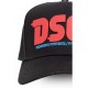 Sapca DSQUARED2, Baseball Cap, Red Logo Insert, Black - BCM085905C000012124