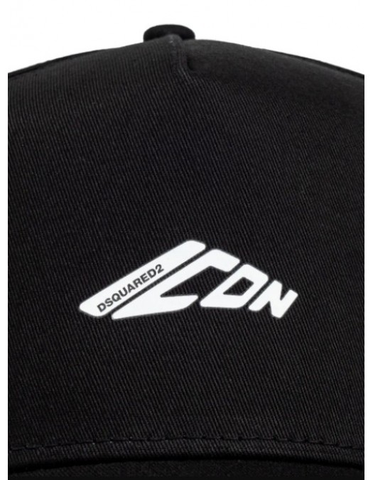 Sapca DSQUARED2, Icon New Generation Baseball Cap In Schwarz - BCM087105C000012124