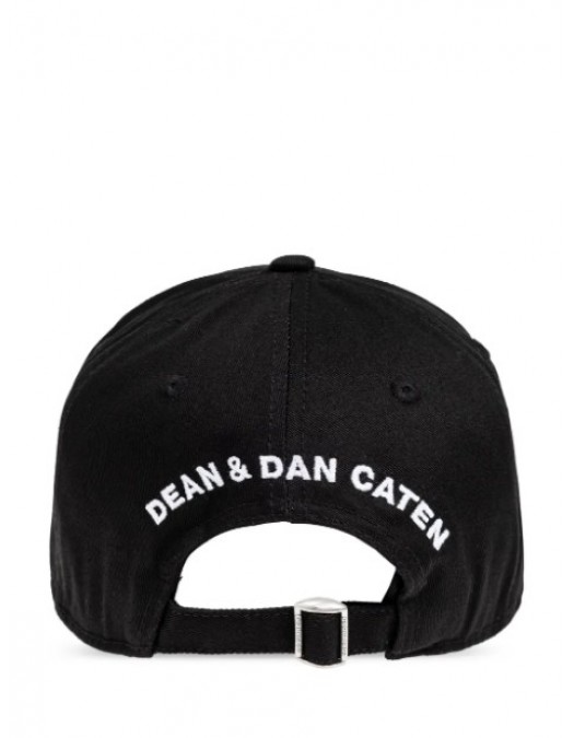 Sapca DSQUARED2, Icon New Generation Baseball Cap In Schwarz - BCM087105C000012124