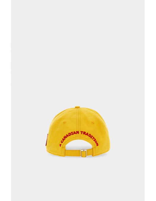Sapca DSQUARED2, Caten Patch Baseball, Yellow - BCM089305C000016052UNI Sapca DSQUARED2, Caten Patch Baseball, Yellow - BCM089305C000016052UNI