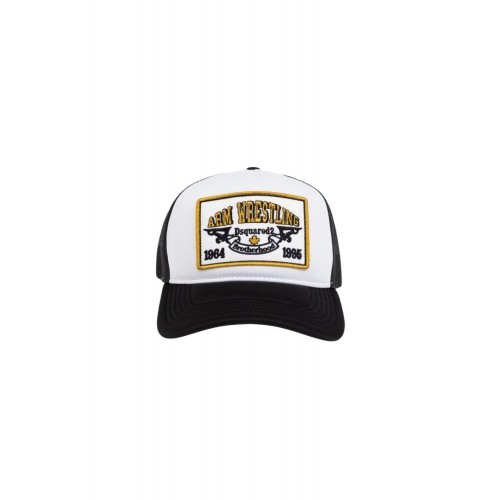 Sapca DSQUARED2, Logo Insert, Arm Wrestling, Black Sapca DSQUARED2, Logo Insert, Arm Wrestling, Black