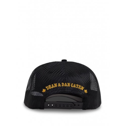 Sapca DSQUARED2, Logo Insert, Arm Wrestling, Black Sapca DSQUARED2, Logo Insert, Arm Wrestling, Black
