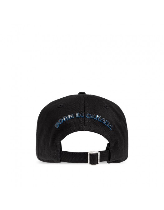 Sapca DSQUARED2, BLACK Baseball cap, Flames Logo, Negru - BCM0915BCM09152124 Sapca DSQUARED2, BLACK Baseball cap, Flames Logo, Negru - BCM0915BCM09152124