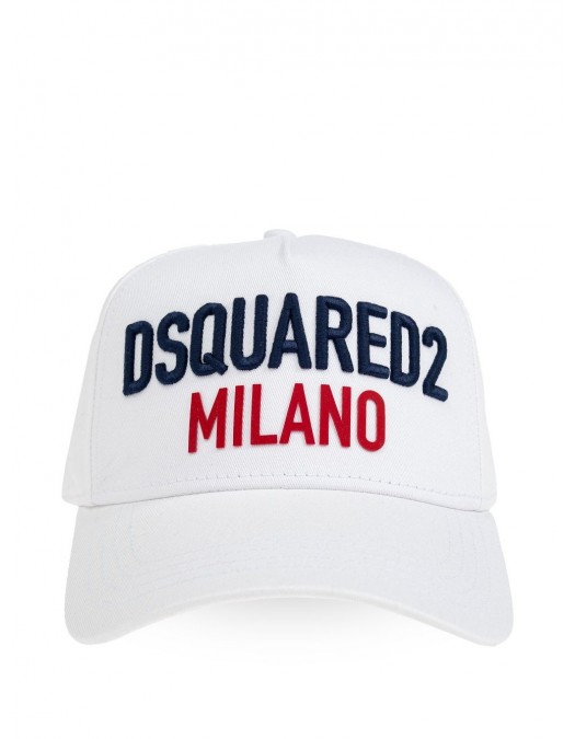 Sapca DSQUARED2, Milano Baseball, White - BCM091705C000011062UNI