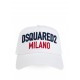 Sapca DSQUARED2, Milano Baseball, White - BCM091705C000011062UNI