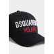 Sapca DSQUARED2, Milano Baseball, Black - BCM091705C000012124UNI