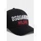 Sapca DSQUARED2, Milano Baseball, Black - BCM091705C000012124UNI