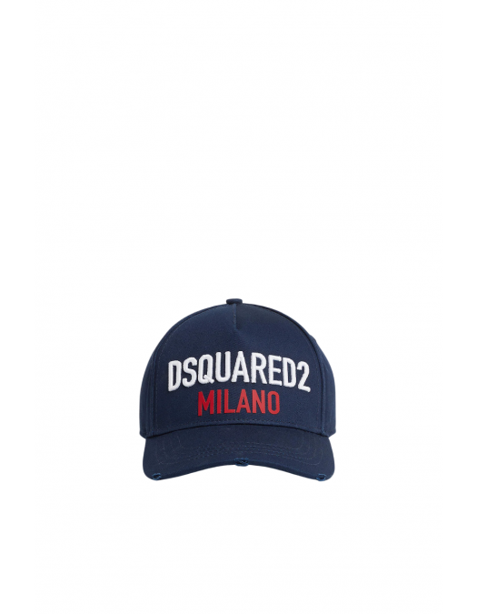 Sapca DSQUARED2, Milano Baseball, Navy Blue - BCM091705C000013073UNI