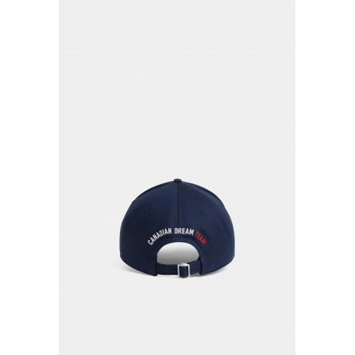 Sapca DSQUARED2, Milano Baseball, Navy Blue Sapca DSQUARED2, Milano Baseball, Navy Blue