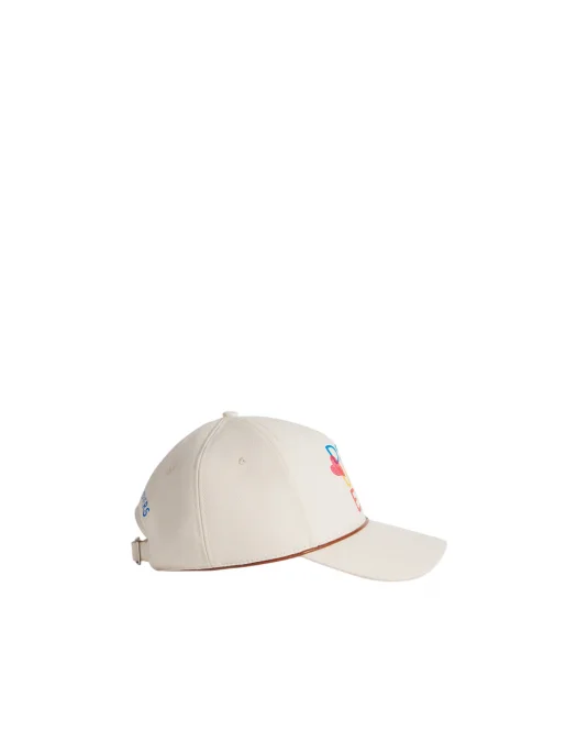 Sapca DSQUARED2, Summer Lovers Embroidered, Multicolor Details, White - BCM0920003000015089UNI Sapca DSQUARED2, Summer Lovers Embroidered, Multicolor Details, White - BCM0920003000015089UNI