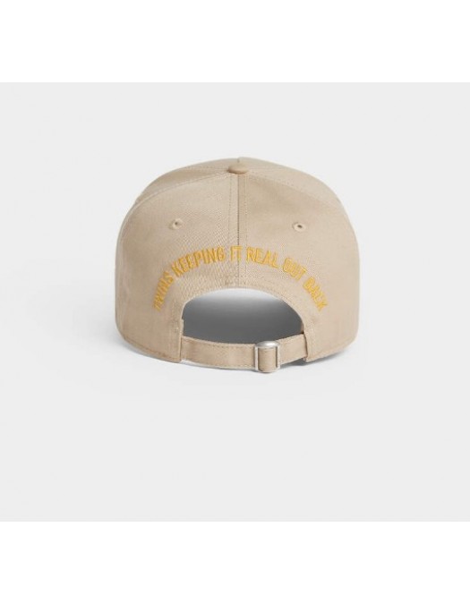 Sapca DSQUARED2, Dsquared2 Logo Baseball Cap Beige - BCM092205C000015130