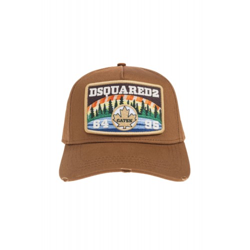 Sapca DSQUARED2, embroidered-patch baseball cap