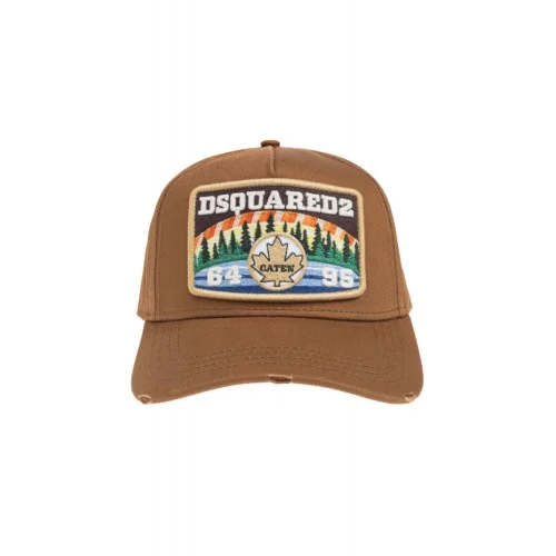 Sapca DSQUARED2, embroidered-patch baseball cap