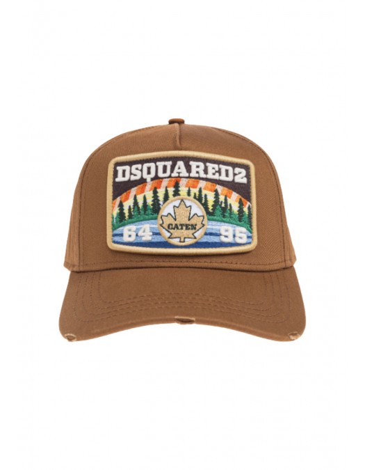 Sapca DSQUARED2, embroidered-patch baseball cap - BCM092405C000015092