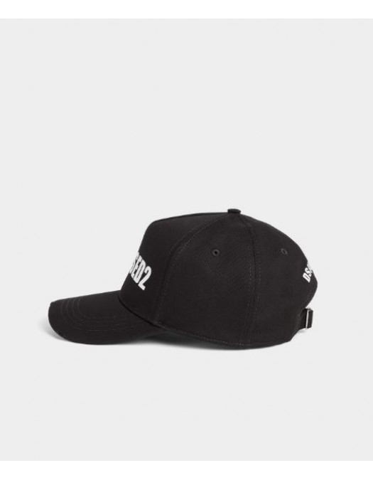 Sapca DSQUARED2, Obsessed2  Baseball cap, Black - BCM092605C00001M063