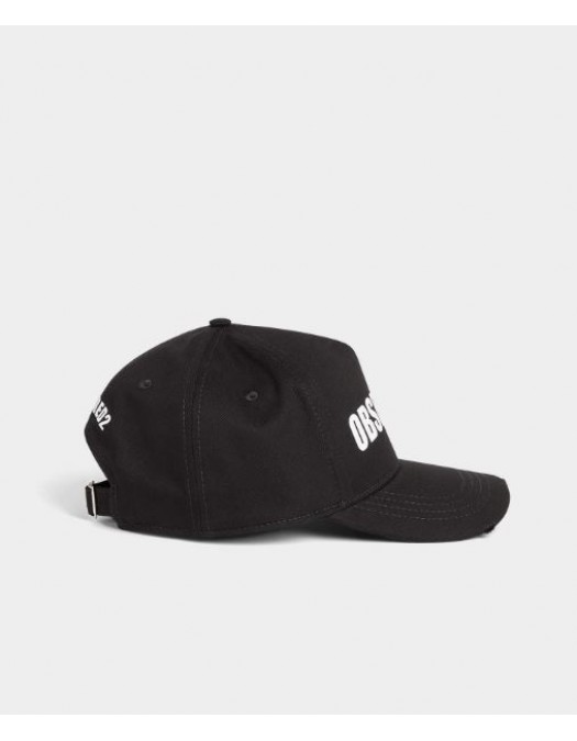 Sapca DSQUARED2, Obsessed2  Baseball cap, Black - BCM092605C00001M063