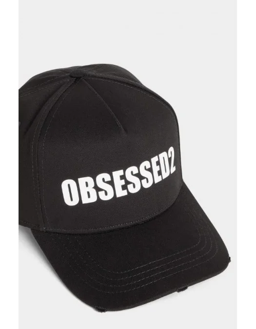 Sapca DSQUARED2, Obsessed2 Baseball cap, Black