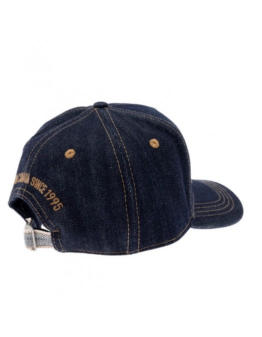 Sapca DSQUARED2, Blue Baseball Cap with Logo Patch - BCM0937101084353096