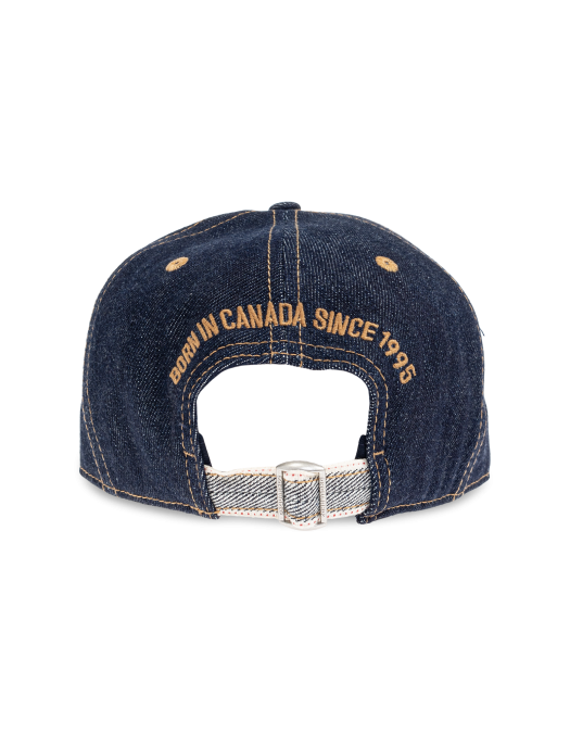 Sapca DSQUARED2, Blue Baseball Cap with Logo Patch - BCM0937101084353096