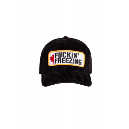 Sapca DSQUARED2, Souvenir From Canada Baseball Cap, Negru Sapca DSQUARED2, Souvenir From Canada Baseball Cap, Negru
