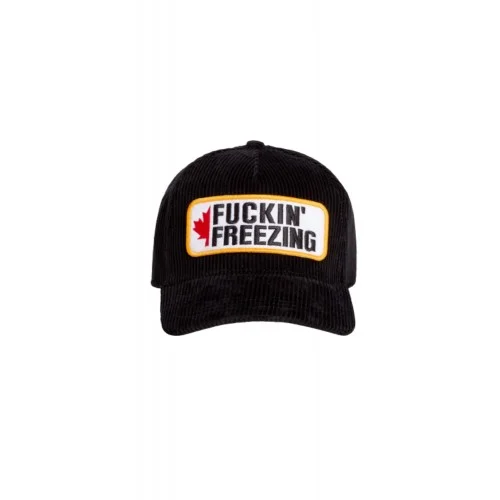 Sapca DSQUARED2, Souvenir From Canada Baseball Cap, Negru Sapca DSQUARED2, Souvenir From Canada Baseball Cap, Negru