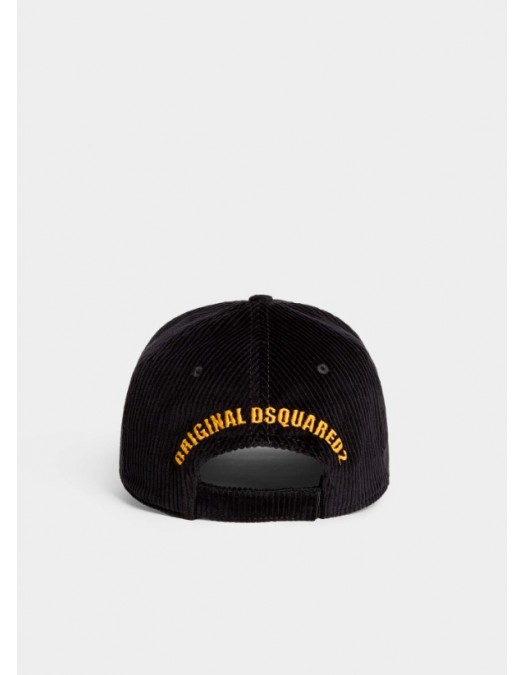 Sapca DSQUARED2, Souvenir From Canada Baseball Cap, Negru - BCM0946109000012124 Sapca DSQUARED2, Souvenir From Canada Baseball Cap, Negru - BCM0946109000012124