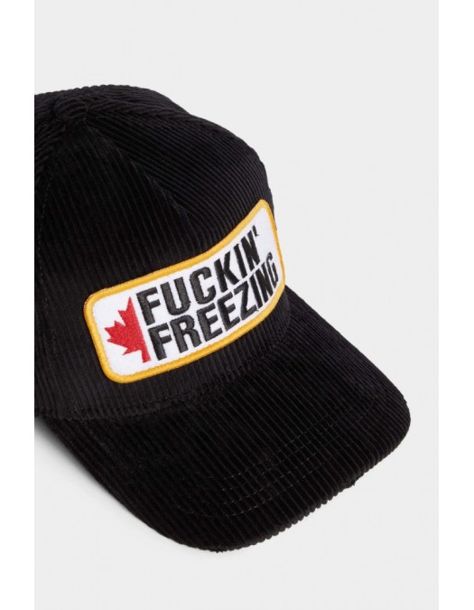 Sapca DSQUARED2, Souvenir From Canada Baseball Cap, Negru - BCM0946109000012124 Sapca DSQUARED2, Souvenir From Canada Baseball Cap, Negru - BCM0946109000012124