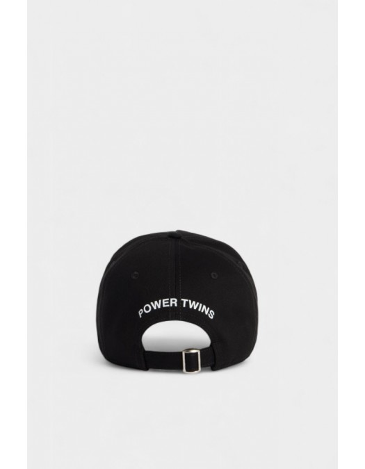 Sapca DSQUARED2, Rebels Baseball Cap, Negru - BCM096205C00001M063