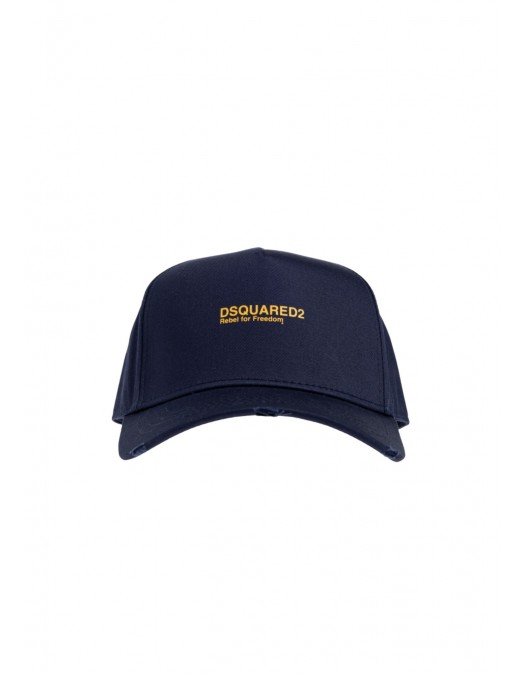 Sapca DSQUARED2, Rebels Baseball Cap, Bleumarin - BCM096205C00001M1386