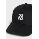 Sapca DSQUARED2, D2 Upside Down Baseball Cap, Negru - BCM096405C000012124