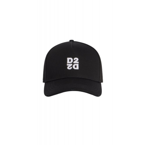 Sapca DSQUARED2, D2 Upside Down Baseball Cap, Negru
