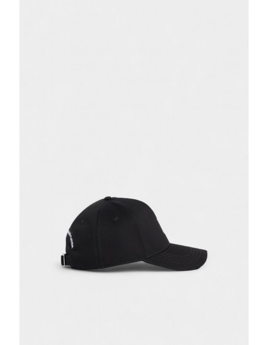Sapca DSQUARED2, D2 Upside Down Baseball Cap, Negru - BCM096405C000012124