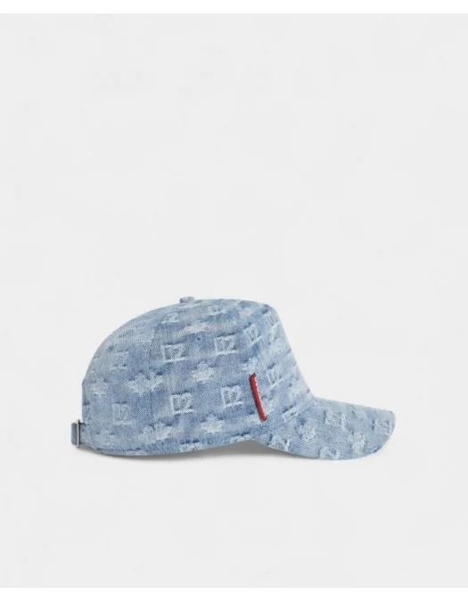Sapca DSQUARED2, D2 Monogram Baseball Cap - BCM0968101087523098