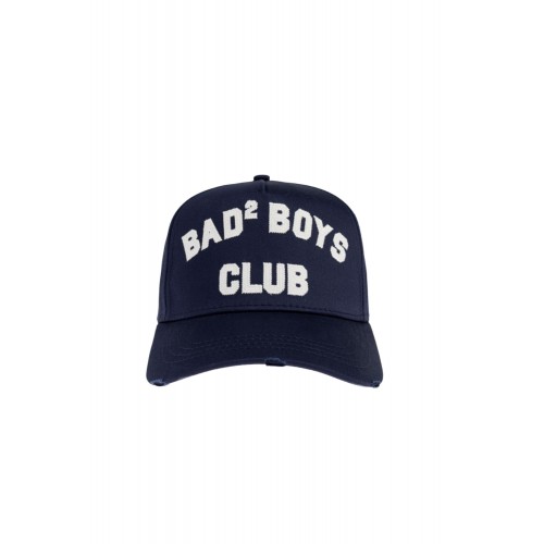 Sapca DSQUARED2, Bad Boy Club Print, Navy blue