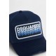 Sapca DSQUARED2, Blue Multicolor Logo Patch Baseball Cap, Negru - BCM097705C000013073