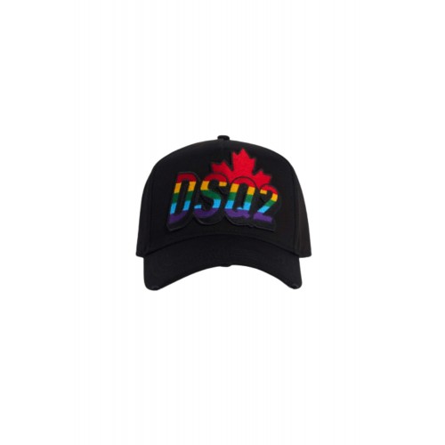 Sapca DSQUARED2, Be Proud Baseball Cap, Negru