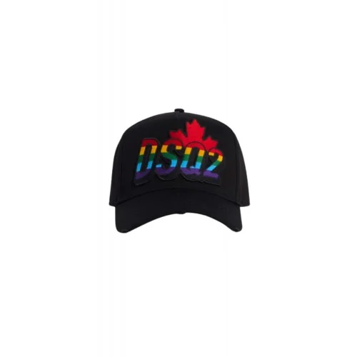 Sapca DSQUARED2, Be Proud Baseball Cap, Negru