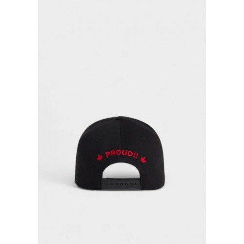 Sapca DSQUARED2, Be Proud Baseball Cap, Negru