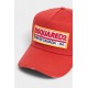 Sapca DSQUARED2, Dsquared2 Logo Baseball Cap Red - BCM098305C000015096