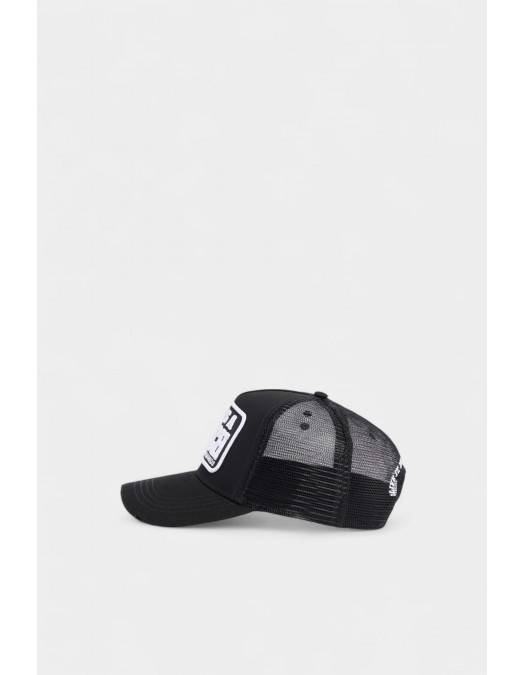 Sapca DSQUARED2, D2 Graphic Baseball Cap, Negru - BCM098705C026942124